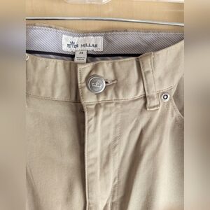 Peter Millar Men's Tan Pants
